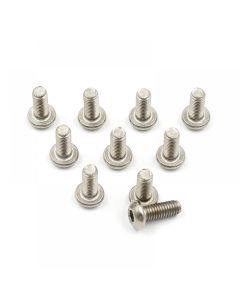 Yeah Racing Titanium Hex Socket Button Head Screws M3 x 8mm 10pcs (BHP-308)
