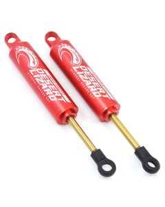 100mm Desert Lizard Two Stage Internal Spring Damper Pair Red For Crawler (DDL-100RD)