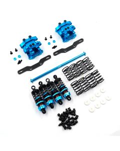 Yeah Racing Aluminum Performance Damper Upgrade Set For Tamiya TT02 (TATT-S07BU)