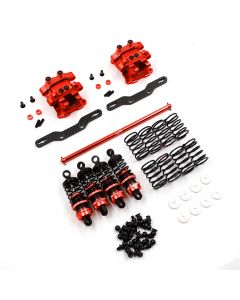 Yeah Racing Aluminum Performance Damper Upgrade Set For Tamiya TT02 (TATT-S07RD)