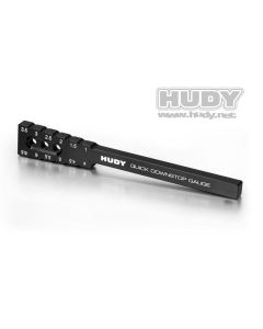 HUDY - Alu Ausfederwegslehre - Quick Downstop Gauge - 1.0 ~ 6.5mm (107719)