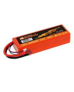 df-models Lipo Akku 2S - 7,4 Volt - 6500mAh, 45C - eckig (DF 1863)