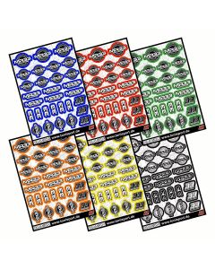 MR33 Sticker Sheet by 33Graphix DIN A5 (33G-A5-MR33-W)