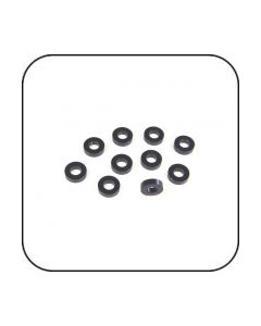 Awesomatix SH1.75 6x3x1.75mm Spacer (Black) x 10 (A700-SH1.75)