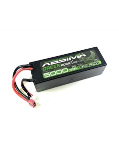 Absima Stick Pack LiPo 11.1V-50C 5000 Hardcase Greenhorn V2 (T-Plug) (AB4140011)