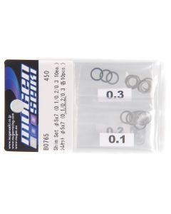 ZEHNTELSCHEIBEN SET 5x7 (0.1 / 0.2 / 0.3, 10Stk.) (B0765)