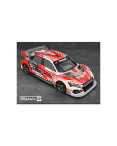 Bittydesign A3-F 1/10 FWD Body Clear 190mm (Lightweight - 0.7mm) (BDFWD-190A3F)