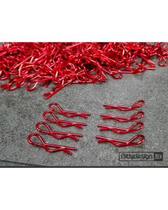 Bittydesign Body Clips Kit 8pcs Red (BDBC-8R)