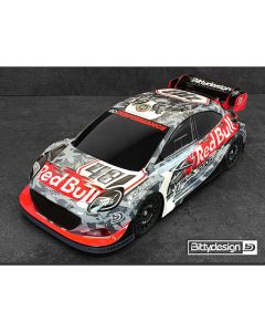 Bittydesign P10R 1/10 190mm rally clear body (BDRX-190P10R)