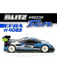 Team Titan BLITZ TCN 190mm Clear Body 0.7mm (TT-60230-07)