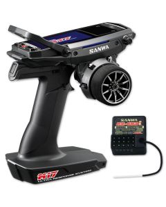 M17 - RX-493i / ohne Servos/ TX/RX Farb-Touch *Preiserhöhung SANWA SURFACE CH4 2.4GHz FH5 Ultra Response Mode (SAN101A32483A)