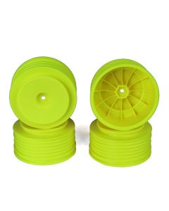 DE Racing Speedline Plus SC Wheel for SC6.2 | SC6.1 (4pcs/Yellow) (DER-PS4-AY)