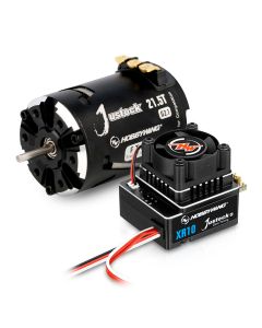Hobbywing Xerun Justock Combo G3 mit 21.5 Turn 2050kV für 1:10 Cralwer, F1, Real Stock (HW38020322)