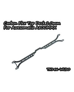 Vigor  Carbon Graphite Flex Top deck 2.0mm for A800MMX  (TH146-WU20)