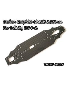Vigor Carbon Graphite Chassis 2.25mm for Infinity IF14-2 (TH167-IF225)