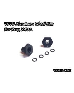 Vigor  7075 Aluminum Wheel Hex 0 For X4'22  (TH207-XWX)