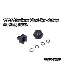 Vigor  7075 Aluminum Wheel Hex -0.5mm For X4'22  (TH208-XWX5)