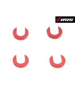 Iris 6x3x1.0mm Open Washers (4pcs) (IRIS-85011)