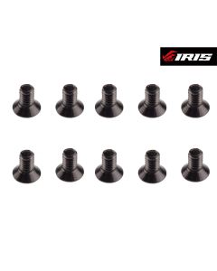 Iris M2x4mm Flat Head Screws (10pcs) (IRIS-82006)