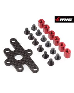 Iris ONE.05 FWD Rear Chassis Stiffener Set (IRIS-22008)