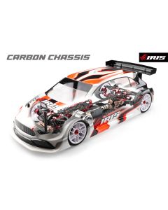 Iris ONE.1 FWD Competition Touring Car Kit (Carbon Chassis) (IRIS-10010) Inkl. Pullrod Upgrade Kit (IRIS-75028)