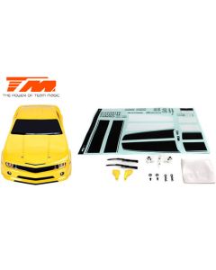  Karosserie - 1/10 Touring / Drift - 195mm - Fertig lackiert - keine Löcher - CMR Gelb (TM503323YA)