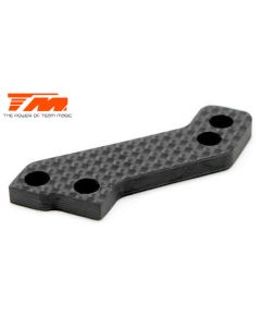 Team Magic Tuningteil - E4RS/JS/JR II / E4RS III / E4RS4 - Kohlefaserteil für Aluminium Achsschenkel vorne (TM507268)
