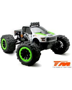 Team Magic - Monster Truck - RTR - Brushless 2250KV - 6S - Wasserdicht - TM E6 RAPTOR - Grün (TM505007G)