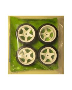 Sweep M-Chassis Radsatz 40Shore geklebt (SWEEP-SWP-MN40 )