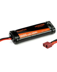 MODSTER Racingpack 3000mAh NiMH 6-Zellen 7,2V mit T-Plug-Anschluß (MD10162)