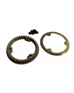 MR33 Aluminum Differential Pulley for Awesomatix (38T) CNC machined (MR33-AWE-DP-A)