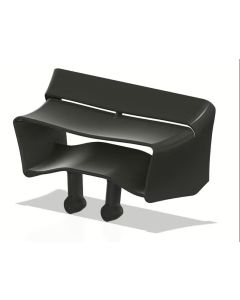 MR33 F1 High Downforce Heckflügel von Ehrbar Engineering - Schwarz (MR33-ERW01B)