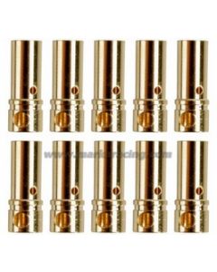 Marka Racing Gold Banana Connector 3.5mm Female (10 Pcs) (MRK-2992)