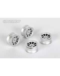 CARTEN Felge 8-Speichen +1mm silber (4) (NBA260)