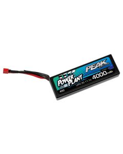 PEAK Power Plant Lipo 4000 11.1V 45C (Black case, Deans Plug) 12AWG (PEK00552)