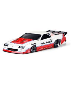 Pro-Line 1985 Chevy Camaro IROC-Z Karo klar für Slash 2WD Drag Car & AE DR10 (PRO3564-00)