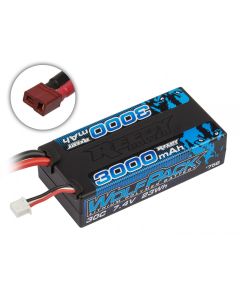 Reedy Wolfpack LiPo 3000mAh 30C 7.4V Shorty, with T-plug (AE758)