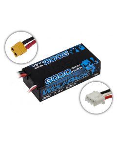 Reedy WolfPack LiPo 3000mAh 30C 7.4V Shorty, XT60 Plug (AE760)