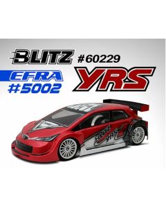 Team Titan BLITZ YRS FWD 190mm Karosserie (unlackiert) 0.7 mm (TT-60229-07)