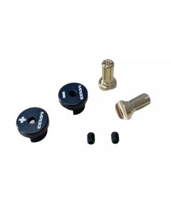 MR33 Heatsink Goldstecker Set 5mm - Schwarz/Schwarz (2) (MR33-HSGC5-BB)