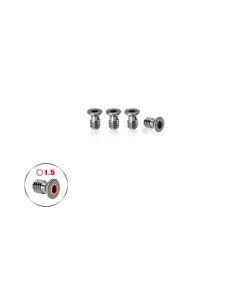 T-Work's TP-800R-B - 64 Titanium Damper Vertically Screw ( For Awesomatix A800R ) 4pcs (TP-800R-B)