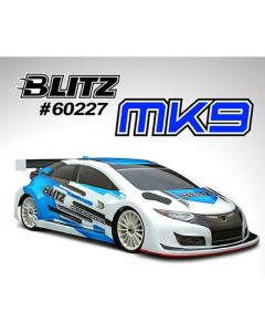 Team Titan BLITZ MK9 Fronti 190mm  0.7 mm)Hatchbach Clear Body (TT-60227-07)