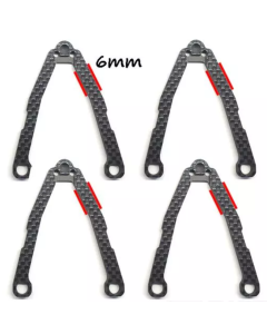 MR33 Awesomatix A800MMX Suspension Arm Set WIDE Long +8mm (2ea) +9mm (2ea) (MR33-AWE-SAS-WL)