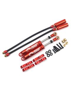 Yeah Racing 100mm Desert Lizard Piggyback Internal Spring Damper Red (DDP-100RD)