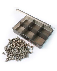 Yeah Racing Titanium Screw Assorted Set w/ FREE Mini box for Tamiya TT02 (TS-TT02)