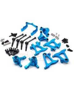 Yeah Racing Aluminum Essential Conversion Kit For Tamiya TT02 (TT02-S01BU)