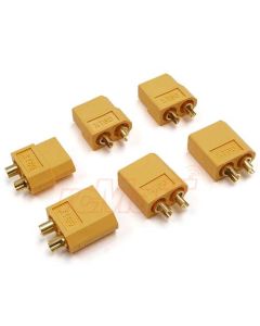 Yeah Racing XT60 Plug 3 Male Female Pairs (WPT-0132)