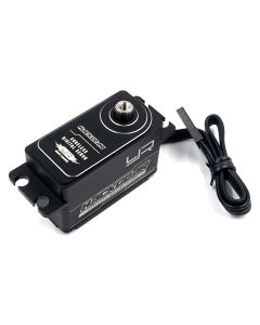 Yeah Racing Aluminum Case Low Profile Digital High Speed Coreless Servo For 1/10 RC Black ( YE-0033BK)