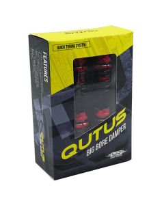 Yeah Racing QUTUS Challenger 50mm Damper Set for 1/10 RC Touring M-Chassis Car Red (DBB-2050RD)