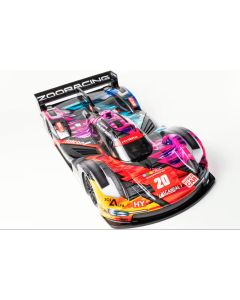 ZooRacing Hyrax LMH Karosserie 1:10 (unlackiert) 0.7mm REGULAR (ZR-0020-07)